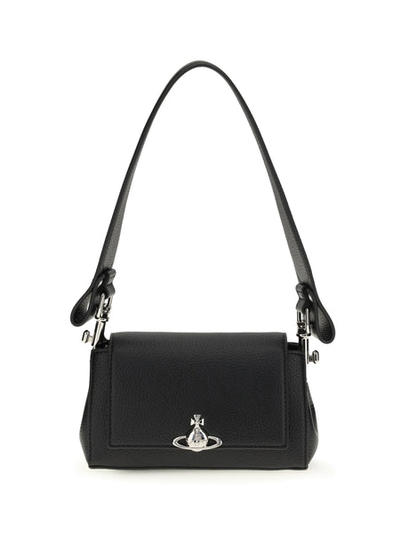Vivienne Westwood Orb Shoulder Bag - Black