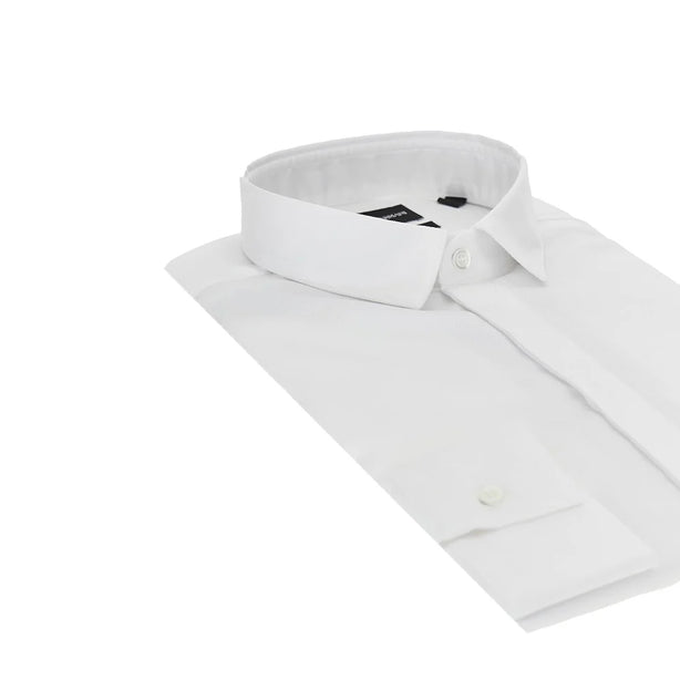 EMPORIO ARMANI Stretch twill shirt