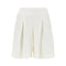 EMPORIO ARMANI Viscose and linen shorts