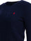 Polo Ralph Lauren Crew-neck sweater with logo made of wool and cashmere - Blue