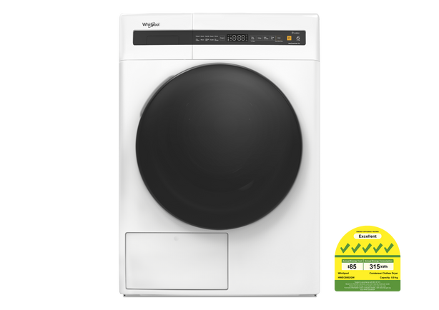 Whirlpool Heat Pump Dryer Essential 8KG White