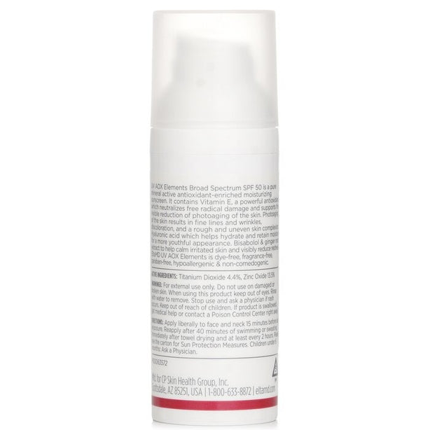 Uv Aox Elements Tinted Mineral Face Sunscreen Spf 50 - 48g/1.7oz