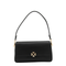 Charlie Small Calf Leather Shoulder Bag - Black
