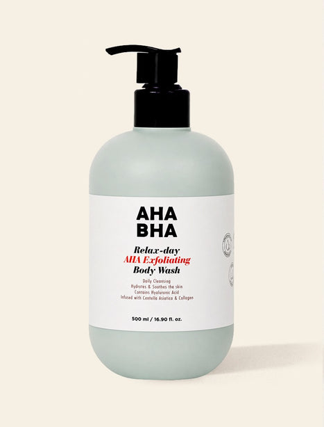 [VILLAGE 11 FACTORY] Relax-day AHA Exfoliating Body Wash 500ML [International Shipping]