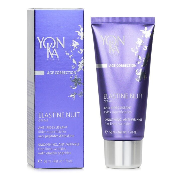 Age Correction Elastine Nuit Creme With Elastin Peptides - Smoothing, Anti-wrinkle - 50ml/1.7oz