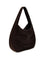 Loewe Roomy suede calfskin Hobo Shoulder Bag - Dark Brown
