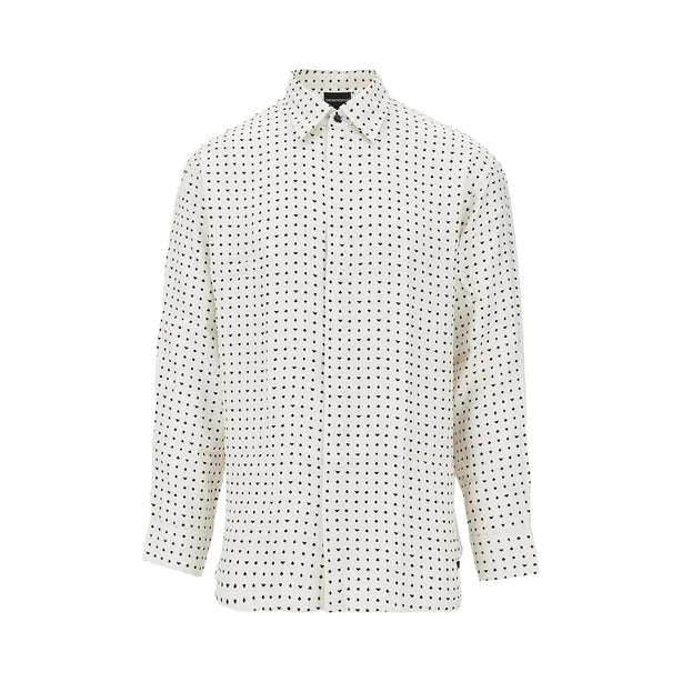 EMPORIO ARMANI Printed viscose shirt
