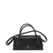 Venus Mini Cordia Calf Leather Crossbody Bag - Black