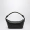Cala Mini Bag in Soft Nappa Lambskin Black and White