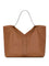 Saint Laurent Y Large Calfskin Tote - Brick