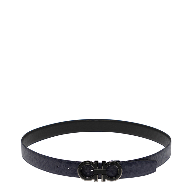 Gancini Leather Belt
