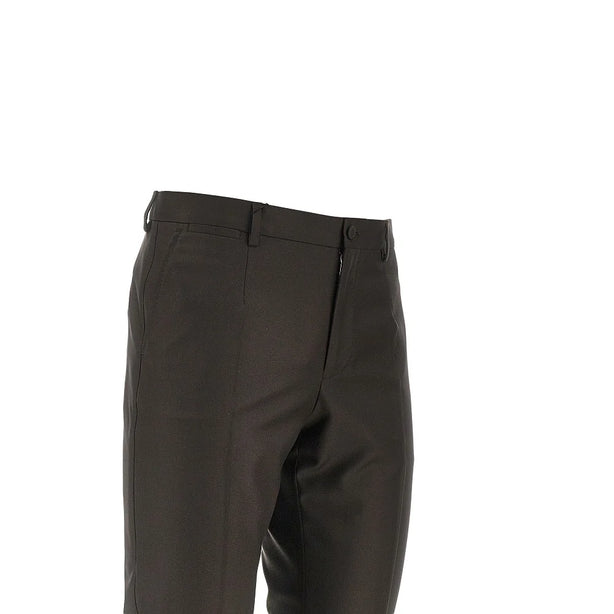 DOLCE&GABBANA Virgin wool twill tailored pants