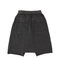 Black Cotton Shorts