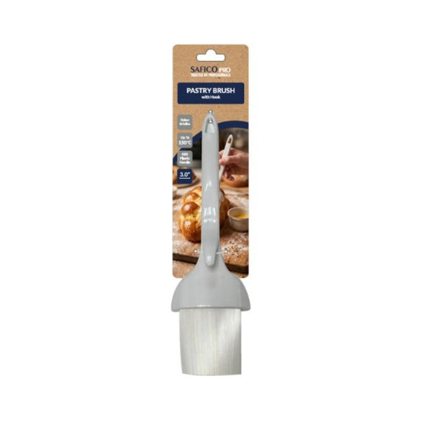 Safico Pro Plastic Pastry Brush With Hook, 3