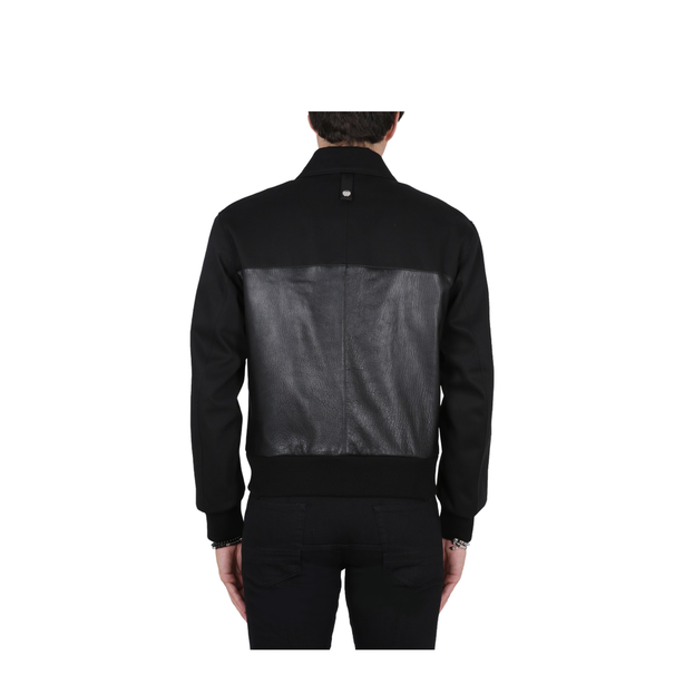 Leather Bomber Jacket