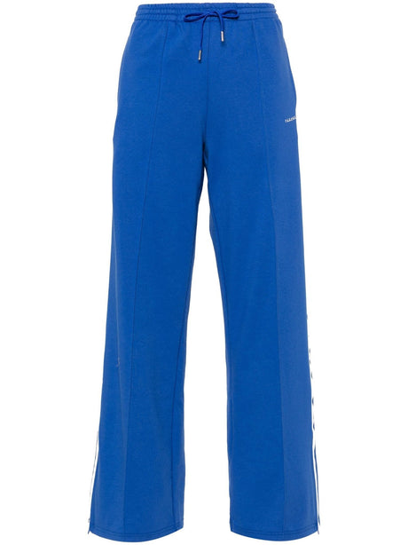 Logo Embroidered Straight Trousers