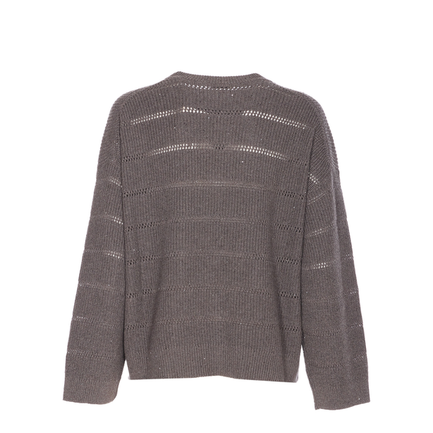 Cashmere and Wool Crew-Neck Sweater