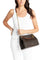 Michael Kors Christina Medium Signature Logo Messenger Bag - Brown