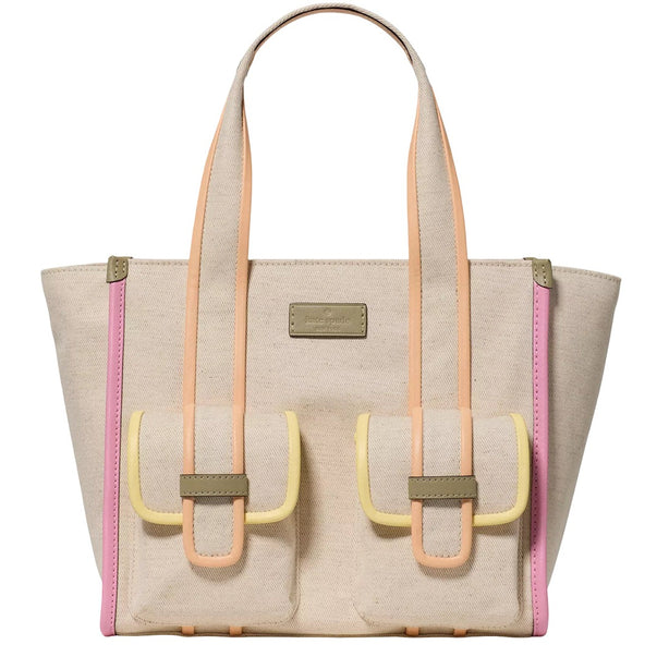 Kate Spade Kip Cargo Small Tote Bag - Rainbow Multi KN654