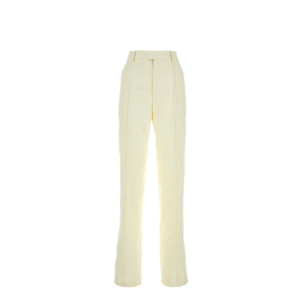 Cream Linen Pant