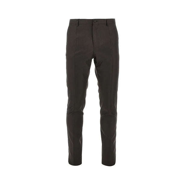 DOLCE&GABBANA Virgin wool twill tailored pants