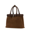 Medium Calfskin Handbag - Cocoa Brown