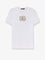 Dolce & Gabbana Cotton T-shirt with patch logo on the front - Bianco Ottico
