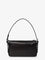 Fendi Zip Top Small vintage-effect leather shoulder bag - Nero