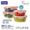 Exclusive NEW - La gourmet Pureglas Borosilicate 4pcs Set (1040+800+640+520)ml
