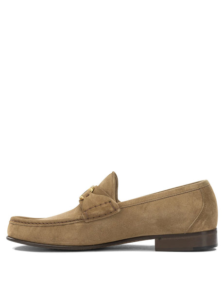 Valentino Garavani Suede loafers - Beige