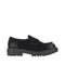 PRADA Suede leather loafers with logo