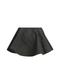 Flared Wool Miniskirt