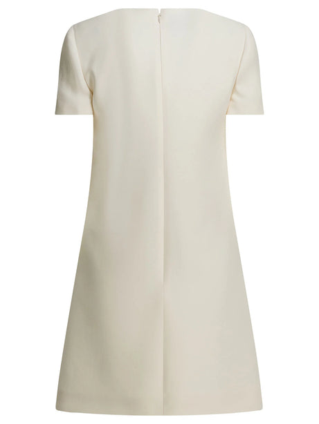Valentino Wool blend short dress - White