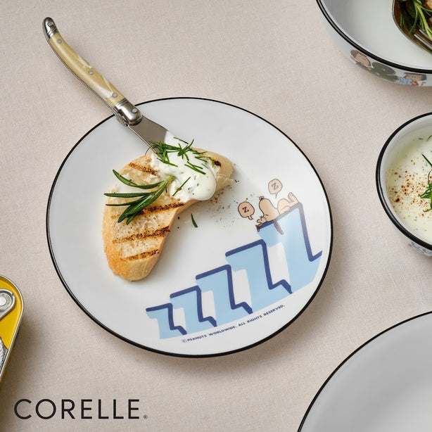 CORELLE 6pc Dinnerware Set – Snoopy 75 Limited Edition (Peanuts)