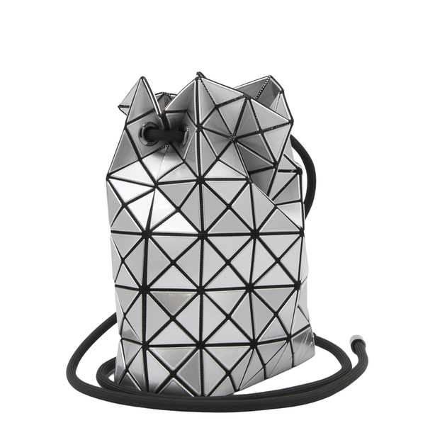 Wring PVC Bucket Bags - Silver