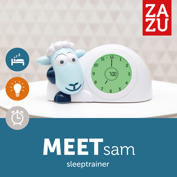 Zazu Sam the Lamb, Sleeptrainer with Nightlight