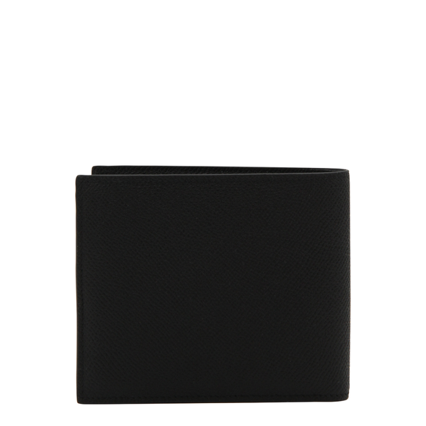 Gancini Micro Gancini Calf Leather Bifold Wallet - Nero