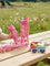 Raindew Kids  Cakes & Candies Water Bottle. Flip-up Spout/Straw Mechanism and an Integrated Carrying Loop.