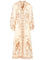 Zimmermann Indra Low-Cut Midi Dress - Multi