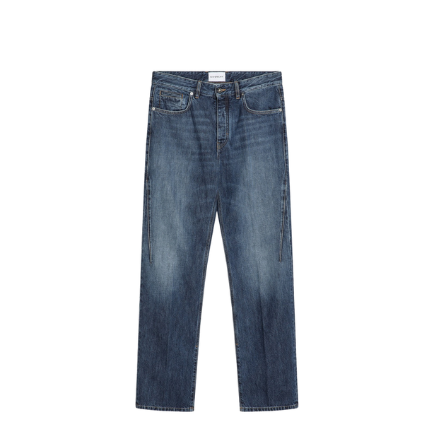Givenchy Straight Jeans Dark Blue Washed Effect