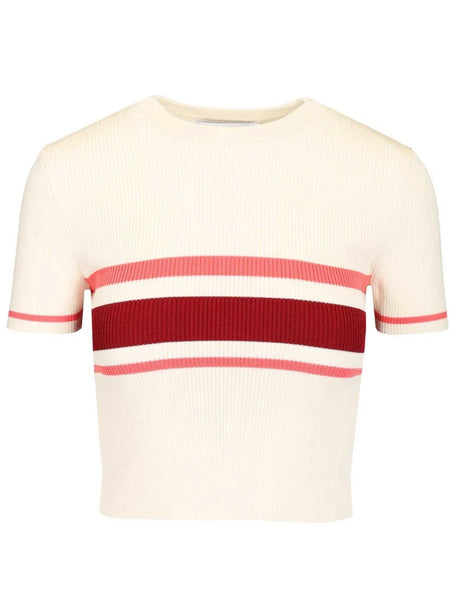 Self-Portrait Knit Top - White