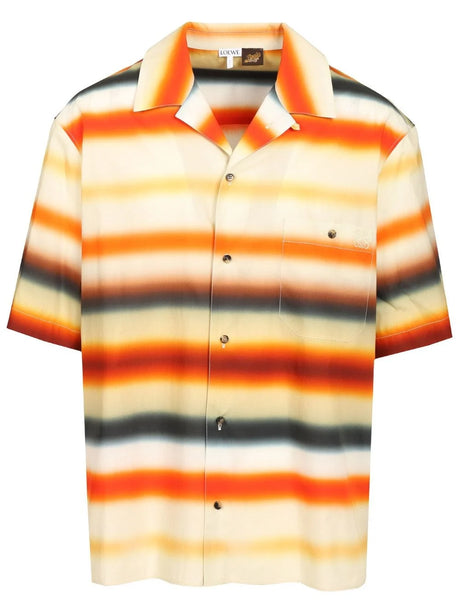 Loewe Paula'S Ibiza Short-Sleeved Cotton Shirt - Multi