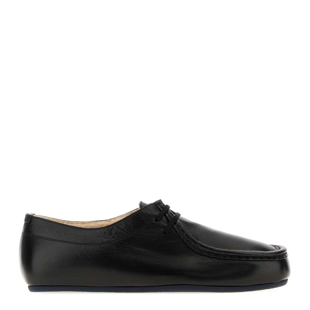 Black Leather Lace Up Shoes
