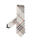 Burberry Checked Silk Tie - Beige