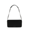 Siren Small Cow Leather Pochette - Black