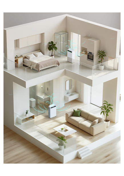 M320 Floor Standing 20L Dehumidifier