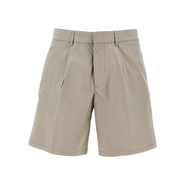 EMPORIO ARMANI Pima cotton shorts with dart