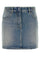 Denim Mini Skirt in Clear Blue