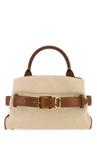 Sand Canvas Handbag