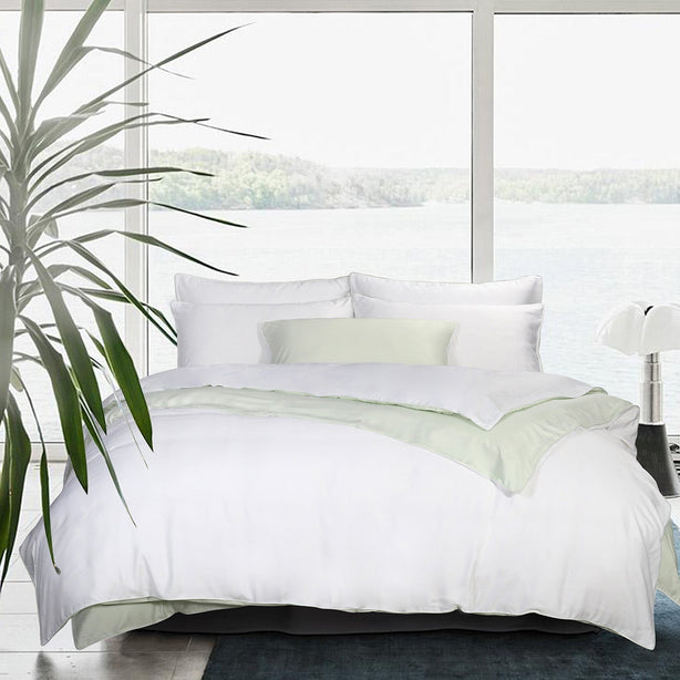 Bellami Trinity Calvi Duo Piping BambooPro Luxury Bedding Set